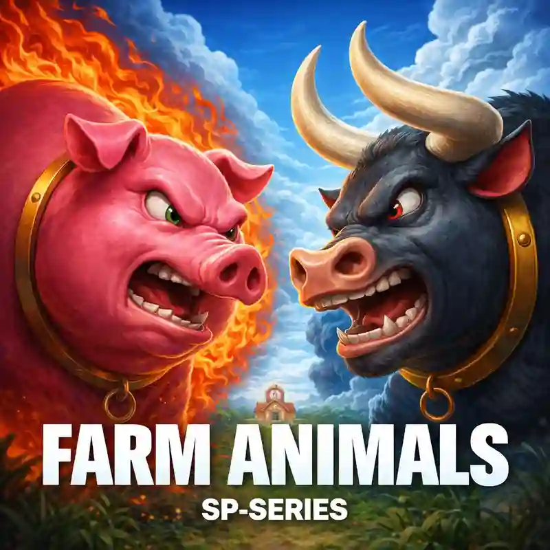 Farm Animals Casual Casino Game